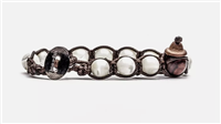 Bracciale Tamashii Tibet in Tessuto Madreperla BHS900-39 - BHS900-39